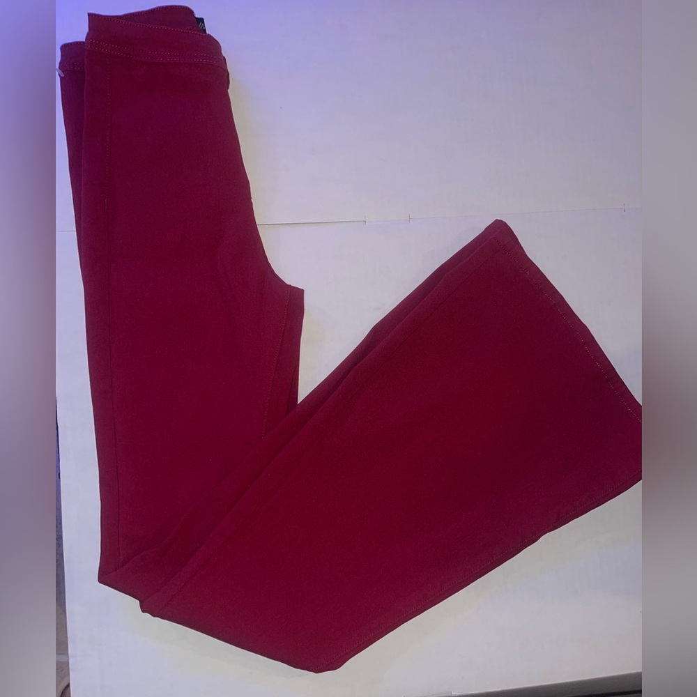 William Rast Red Flared Pants - Picture 3 of 8